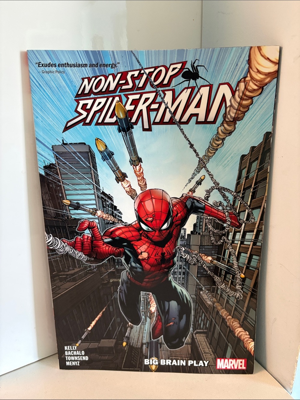 Trade Paperback Graphic Novel Non-Stop Spider-Man: Big Brain Play